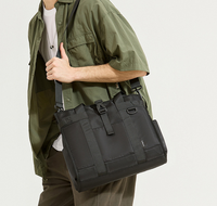 Sac fourre-tout fonctionnel à boucle rapide pour homme, mallette de travail convertible avec large sangle, sac à main pour ordinateur portable, idéal pour les activités de plein air, les affaires décontractées, les week-ends et les voyages