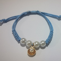 Bracelet ajustable en coton ciré avec breloque pour femme - Style tressé tendance, bijou polyvalent et élégant, cadeau par Zichuan