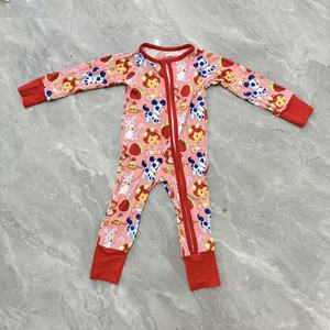 RTS Bamboo Sleeper Summer with Two Way Zipper for Unisex Rts Bamboo Baby Romper Bamboo Zippy - Product Image 5