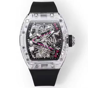 2026 Designer New Hollow Tourbillon Luxury Automatic Mechanical <b>Watch</b> 38-02 Fashion Carbon Fiber - Product Image 2