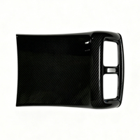 Accessoires de voiture : Autocollant décoratif de commande, cadre de garniture de la sortie d'air arrière pour TOYOTA HILUX 2015 à 2023