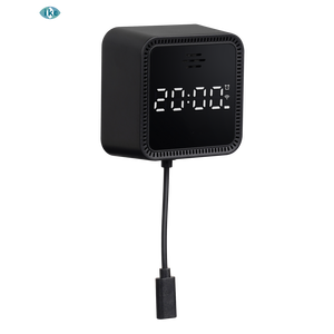 Cửa Sổ địa ngục web máy ảnh với đồng hồ thời gian LCD hiển thị 4k 8MP băng tần kép wifi an ninh trong nhà Mini CCTV 256G TF thẻ ghi âm - Product Image 1