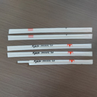 Patrón personalizado Embalaje de papel individual Agitador de paja de café Máquina de embalaje