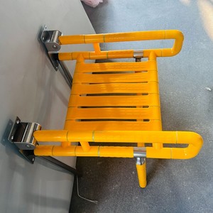 Kaku Bathroom <b>Folding</b> <b>Stool</b> Stainless Steel 150kg Load Capacity Wall Mounted Non Slip Elderly Shower Chair - Product Image 4