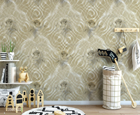 Papel Tapiz Moderno de Alta Calidad, Ecológico, Europeo, con Relieve, Estilo Boho, de Seda, Impermeable, Autoadhesivo, para Sala de Estar y Dormitorio