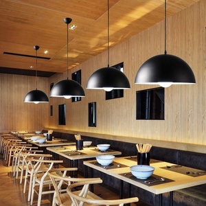 Nordic Hanging <strong>Light</strong> Modern Metal Painted Dome Shaped <strong>Kitchen</strong> Restaurant Office Pendant Lamp Indoor Chandelier Lighting <strong>Fittings</strong> - Product Image 5