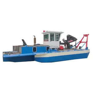 Keda tugboat เรือไฮดรอลิกเครนทำงานสำหรับเครื่องขุดดูดเครื่องขุดลอก - Product Image 1