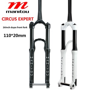 <span class=keywords><strong>Fourche</strong></span> pneumatique pour vélo Manito CIRCUS EXPERT 26 pouces, <span class=keywords><strong>fourche</strong></span> avant pour pente, axe 20, alliage d'aluminium, débattement de 100 mm - Product Image 1