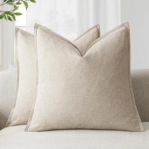 Canvas Cotton Cushion Covers Sofa Pillowcase