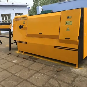 Máquina dobladora de agitadores de acero, dobladora de agitadores CNC automática de barra de acero, Material sin procesar, máquina dobladora de varillas de alambre