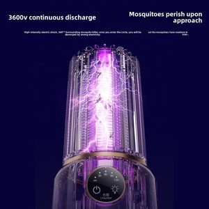 Lámpara Antimosquitos Recargable con Temporizador, Lámpara LED Portátil para Exteriores y Camping, Lámpara Eléctrica <span class=keywords><strong>Mata</strong></span> <span class=keywords><strong>Mosquitos</strong></span> - Product Image 4