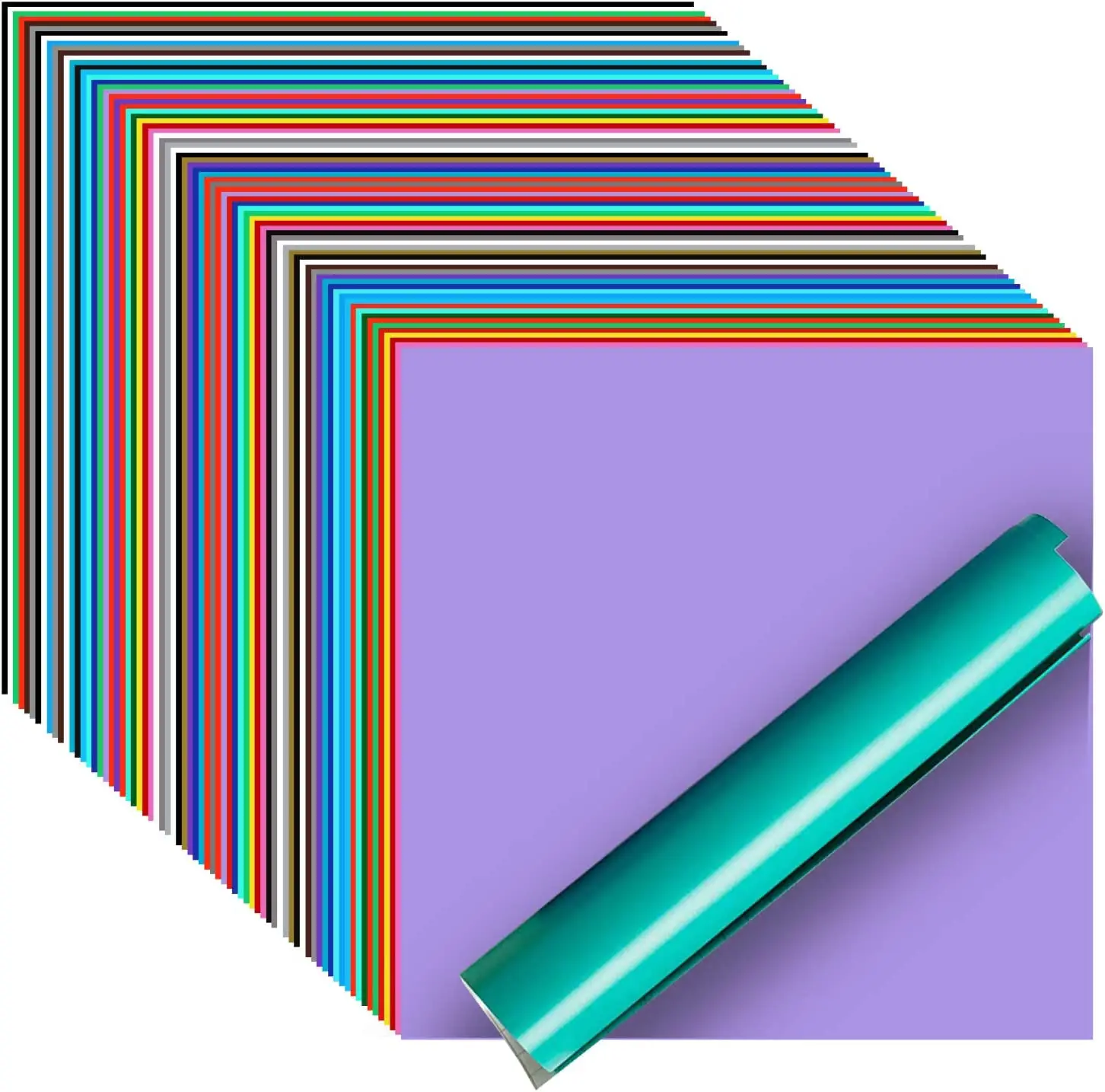 Self Adhesive Vinyl Sheets for AQM Permanent Vinyl for Party Decoration, DIY Vinyl Sticker for Cricut