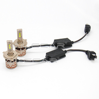 Bombilla LED para Faros Delanteros CX10 H4, DC10-30V, 55W, 6500LM, 6500K, Alta Luminosidad, Reemplazo de Faros Delanteros para Automóvil, Mejora de Iluminación Automotriz