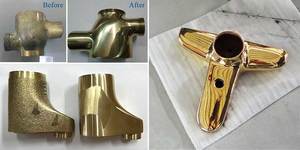 Lucidatrice Cnc Multi funzionale a sei assi a due stazioni ad alta efficienza per la levigatura e la lucidatura di vari pezzi fusi metallici - Product Image 4