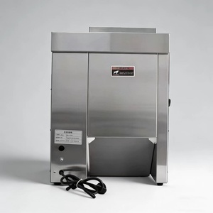 Machine à griller verticale électrique portable en acier inoxydable haute productivité pour hamburgers, idéale pour les restaurants de restauration rapide - État : Neuf - Product Image 1