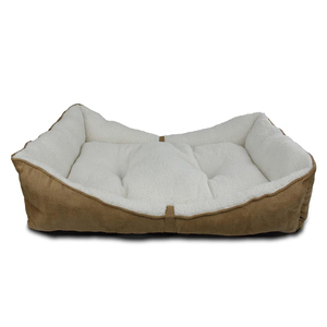 Comfortable Waterproof Dog <strong>Bed</strong> Rectangle <strong>Pet</strong> <strong>Bed</strong> Removable Mattress Solid Pattern - Product Image 6