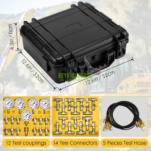 Hidrolik teşhis Test cihazı kiti 5 göstergeleri 13 için Test kaplinler için ekskavatör inşaat makineleri için hidrolik basınç testi - Product Image 3