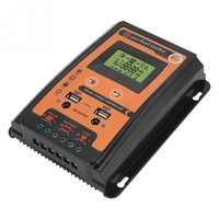 Powland — onduleur 12v/24v Mppt pour installation solaire, 30A, 50A, 70A, contrôleur de Charge