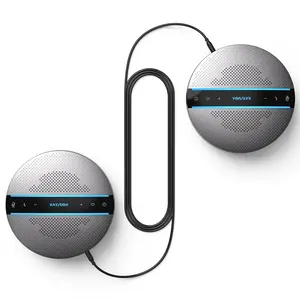 Multipoint Omni-Directionele Videogesprekken Conferentie Desktop Draadloze Bluetooth Speakerphone