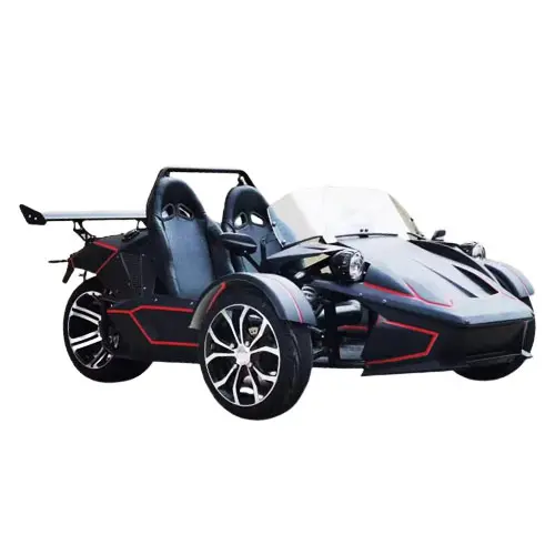 10KW Lithium batterie Hochgeschwindigkeits-ZTR 2-Sitzer Elektrisches ATV-Dreirad-Motorrad