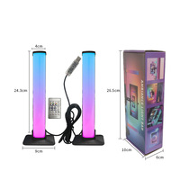 Luz Ambiental para Escritorio de Esports con 24 Teclas, Control por Aplicación, Regulable, Luz de Fondo para Juegos, LED de Colores, Directo de Fábrica