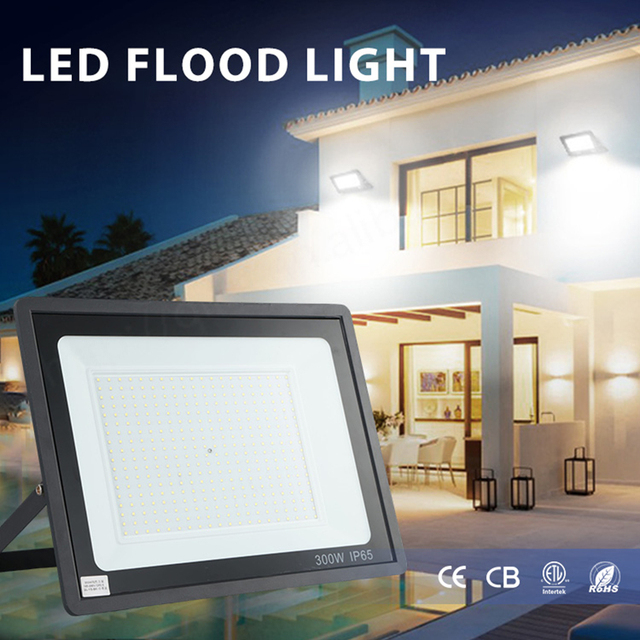 Ultra Thin Waterproof IP65 LED Floodlight Flood Light Outdoor Project LED Flood Reflector Lights for Garden Street Wall