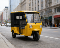 Tricycle électrique E Trike pour passagers, 6 places, cabine ouverte, taxi indien Bajaj TUKTUK, meilleur prix