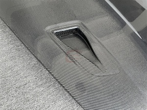 Porsche 718 Porsche cayman için RS stil karbon Fiber kaput karbon Fiber motor kapağı kaput - Product Image 4