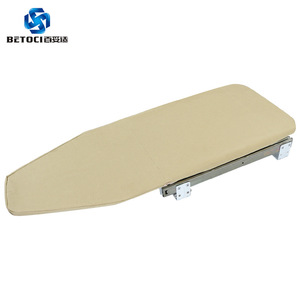 Betoci Concealed Sliding Ironing Board Mat Rectangle Wall Mounted Built-In Heat Resistant Beige Folding Rotating - Product Image 3