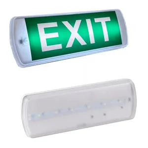 Ceiling /Wall /Recessed Mounted Rechargeable Fire Safety Emergency Lamp Bulkhead LED Emergency Exit Light