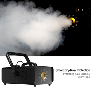 SHEHDS 1500W RGB LED Smog Maker DMX512 Stage Fog Machine for DJ Concert Event Effect - Product Image 5