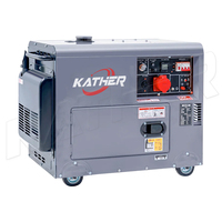 50/60Hz Superleiser Dieselgenerator 3kVA 5kVA 8kVA 10kVA Schalldichter Diesel-Alternator für den Heimgebrauch 20kW Dieselgenerator