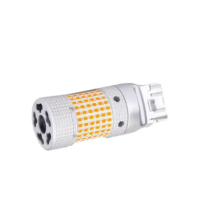 Wholesale Brake Reverse Bulb Canbus Fog Light 2016 chip 150 SMD 1156/1157/7440 led turn signal Parking light amber for car Bulb