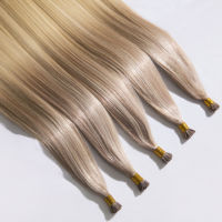 Extensions de cheveux humains russes 100% naturels, double trame, cuticules intactes, invisibles, type I-Tip, fournisseur fiable
