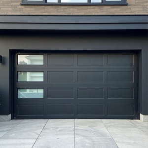 Porte de garage renforcée anti-ouragan OUNA en alliage d'aluminium avec panneaux sectionnels résistants aux chocs pour la sécurité des zones côtières - Product Image 4