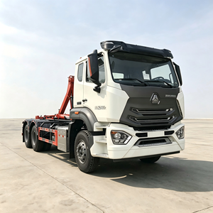 Camion à benne basculante Sinotruk HOWO 6x4 de Chine, camion à bras articulé pour déchets, camion à ordures pour l'assainissement municipal - Product Image 6