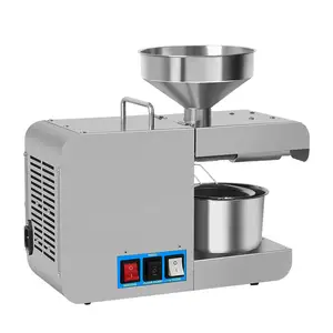 Low Price Small Home Use Oil Extractor Presser  Olive/Coconut/Peanut/Sunflower Seeds Domestic Mini Oil Press for Kitchen  Use - China Oil Press Machine, Soy Bean Oil Press