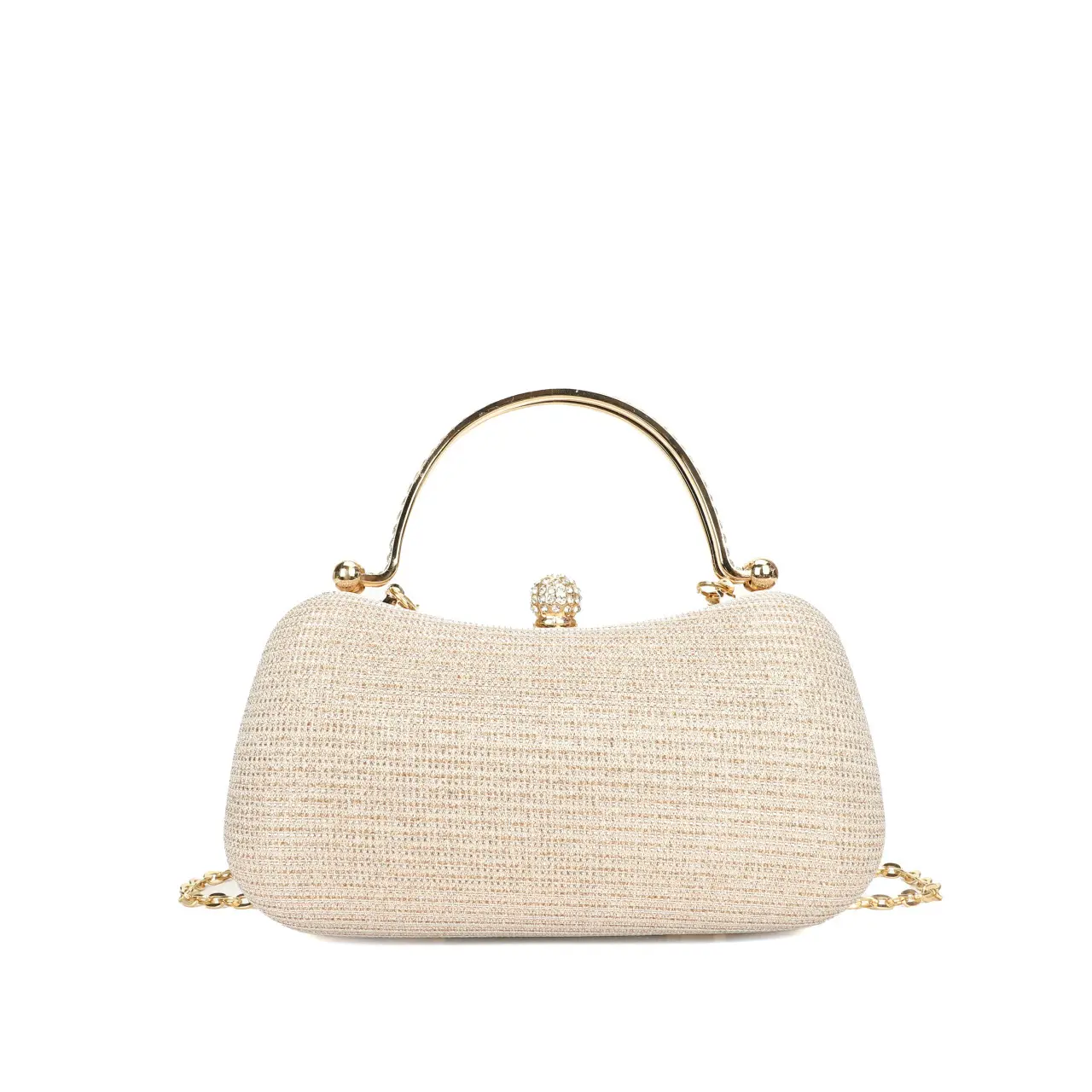 BESTELLA New Fashion Korean Handbags Gold Hot Designer Pvc Handle Clutch Small Jelly Wholesale Handbags Leather Bag For Women