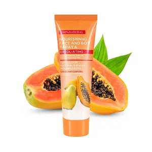 Private Label Natural Organic High quality moisturizing papaya peeling gel cream