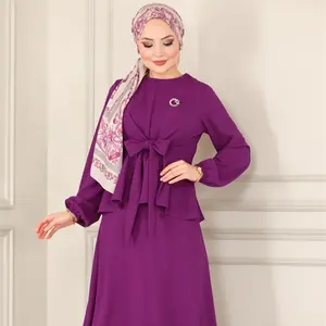 MOTIVE FORCE Maxi vestido senhoras muçulmanas solto muçulmano hijab menina moda vestido indonésio vestido mulheres muçulmanas hijab e abaya