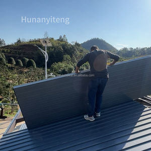 <span class=keywords><strong>Panel</strong></span> sándwich de techo de Pu de alta calidad, azulejo de aleación de aluminio de doble cara para el hogar - Product Image 2