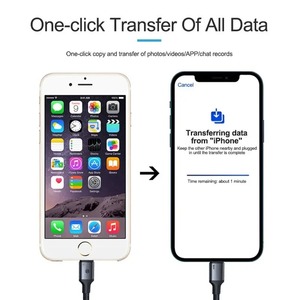 Cable <span class=keywords><strong>de</strong></span> Transmisión <span class=keywords><strong>de</strong></span> Datos SUNSHINE IS-003A/B/C para iPhone y Android TIPO-C, Herramienta <span class=keywords><strong>de</strong></span> Transferencia <span class=keywords><strong>de</strong></span> Fotos, Videos y Datos con un Clic - Product Image 3
