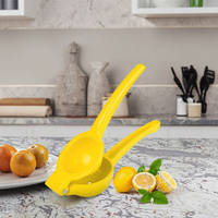 Aanpasbare Compacte Aluminium Stalen Handmatige Citruspers Efficiënte Handmatige Metalen Juicer Voor Citroen Limoen Fruit Groenten Gereedschap