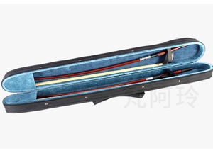 Boîte d'archet à deux contrebasses en bois massif pour archet de contrebasse <span class=keywords><strong>allemand</strong></span> et français - Product Image 4