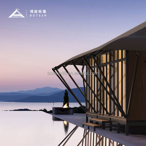 2025 Custom High-Level Glamping Dome House Tent Desert Snail Tent Domos para uso en interiores Exposiciones 6M 7m Diámetro Aluminio Vidrio - Product Image 2