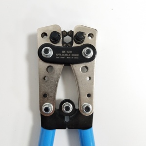 HX-50B Batterie Outil de Sertissage de <span class=keywords><strong>cosse</strong></span> de câble <span class=keywords><strong>pince</strong></span> <span class=keywords><strong>à</strong></span> <span class=keywords><strong>sertir</strong></span> <span class=keywords><strong>à</strong></span> cliquet <span class=keywords><strong>à</strong></span> main terminal <span class=keywords><strong>à</strong></span> <span class=keywords><strong>Sertir</strong></span> pour 6-<span class=keywords><strong>50mm2</strong></span> 1-10AWG avec coupe-câble - Product Image 6