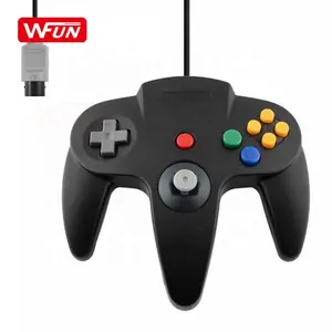 N64 konsolu için 1.8m USB kablolu Gamepad Joystick oyun N64 oyun denetleyicisi