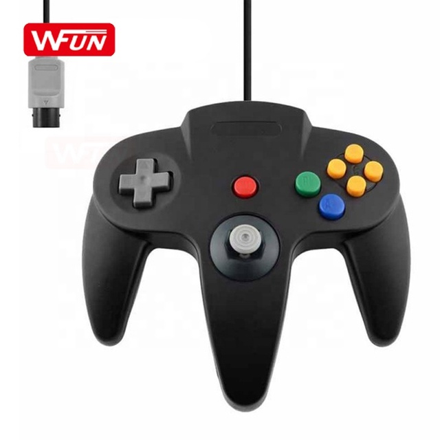 1.8m USB Wired Gamepad Joystick Gaming N64 Game Controller for N64 Console