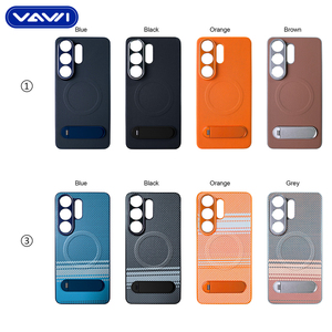 Étui de téléphone en cuir classique de haute qualité VAWI L74 avec support pour <span class=keywords><strong>Samsung</strong></span> S26 Ultra Plus, <span class=keywords><strong>coque</strong></span> en cuir antichoc pour téléphone - Product Image 2