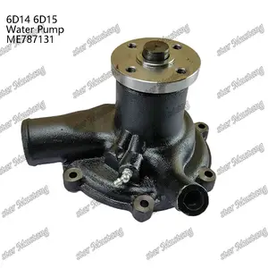 Pompe à eau 6D14 6D15 ME787131 adaptée aux pièces de moteur Mitsubishi